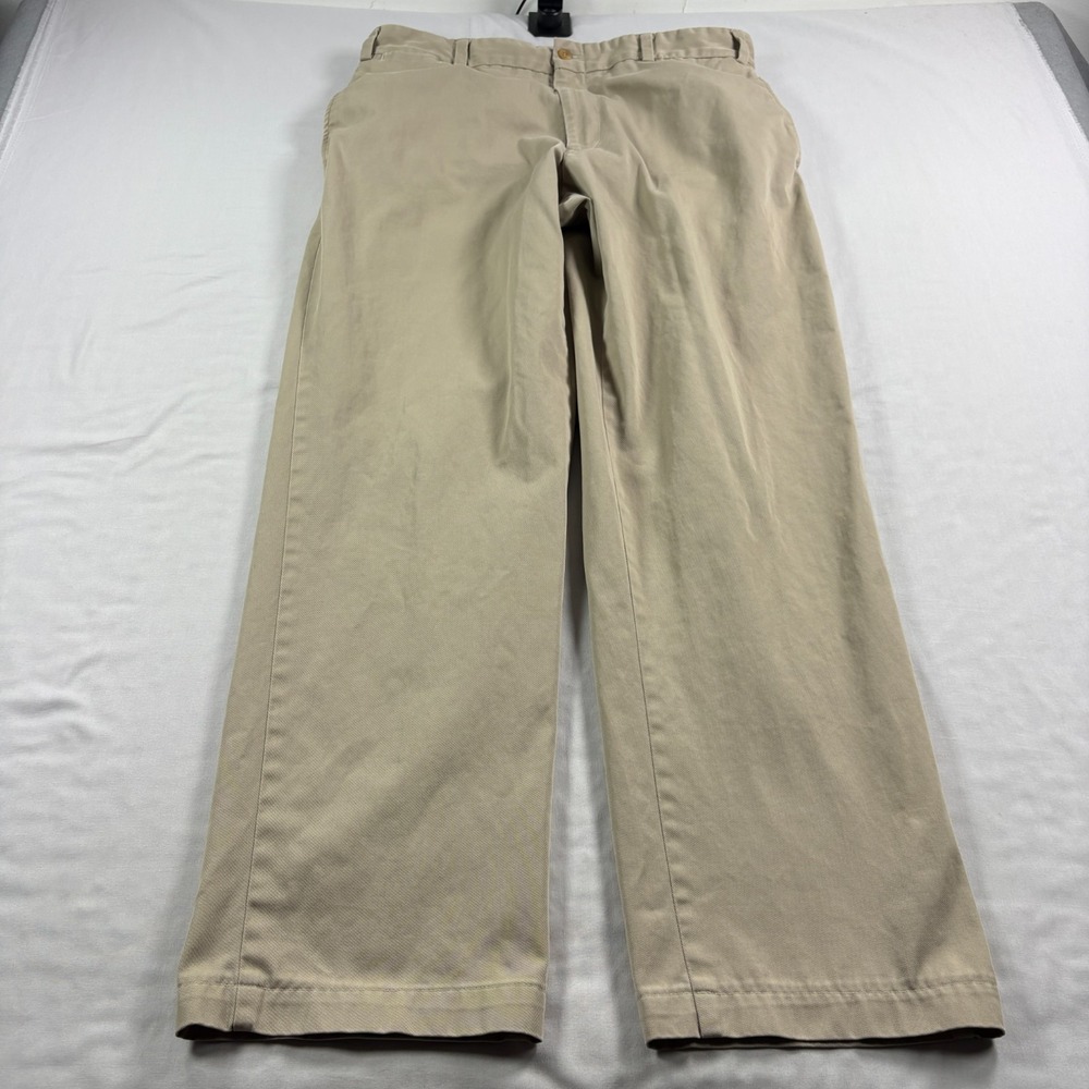 Bills Khakis Pants Mens 36x32 Beige M2 Cotton Twill Straight Leg USA Made